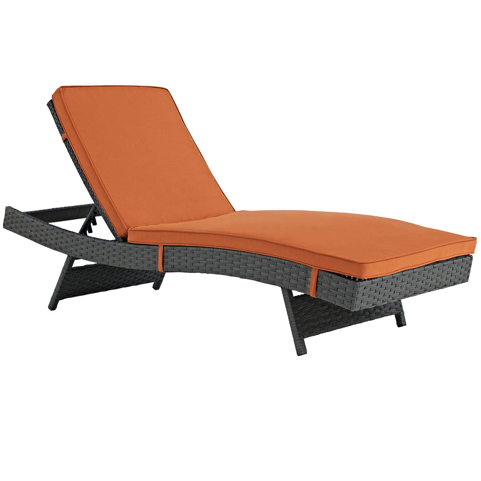 Sojourn Outdoor Patio Sunbrella® Chaise.