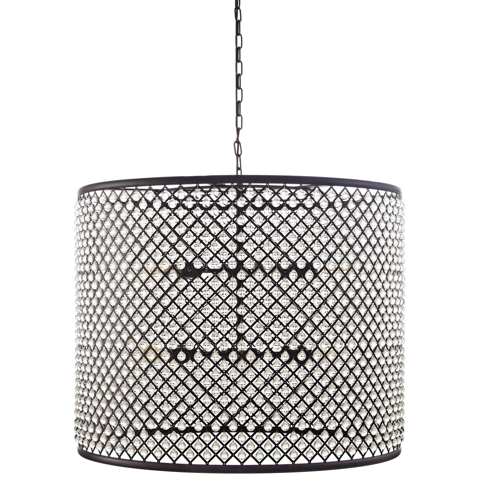 Prosperity Chandelier in Brown.