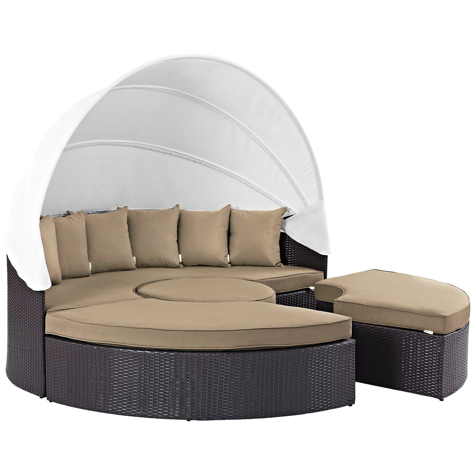 Convene Canopy Outdoor Patio Daybed.