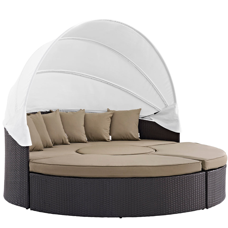 Convene Canopy Outdoor Patio Daybed.