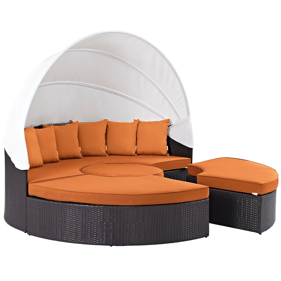 Convene Canopy Outdoor Patio Daybed.
