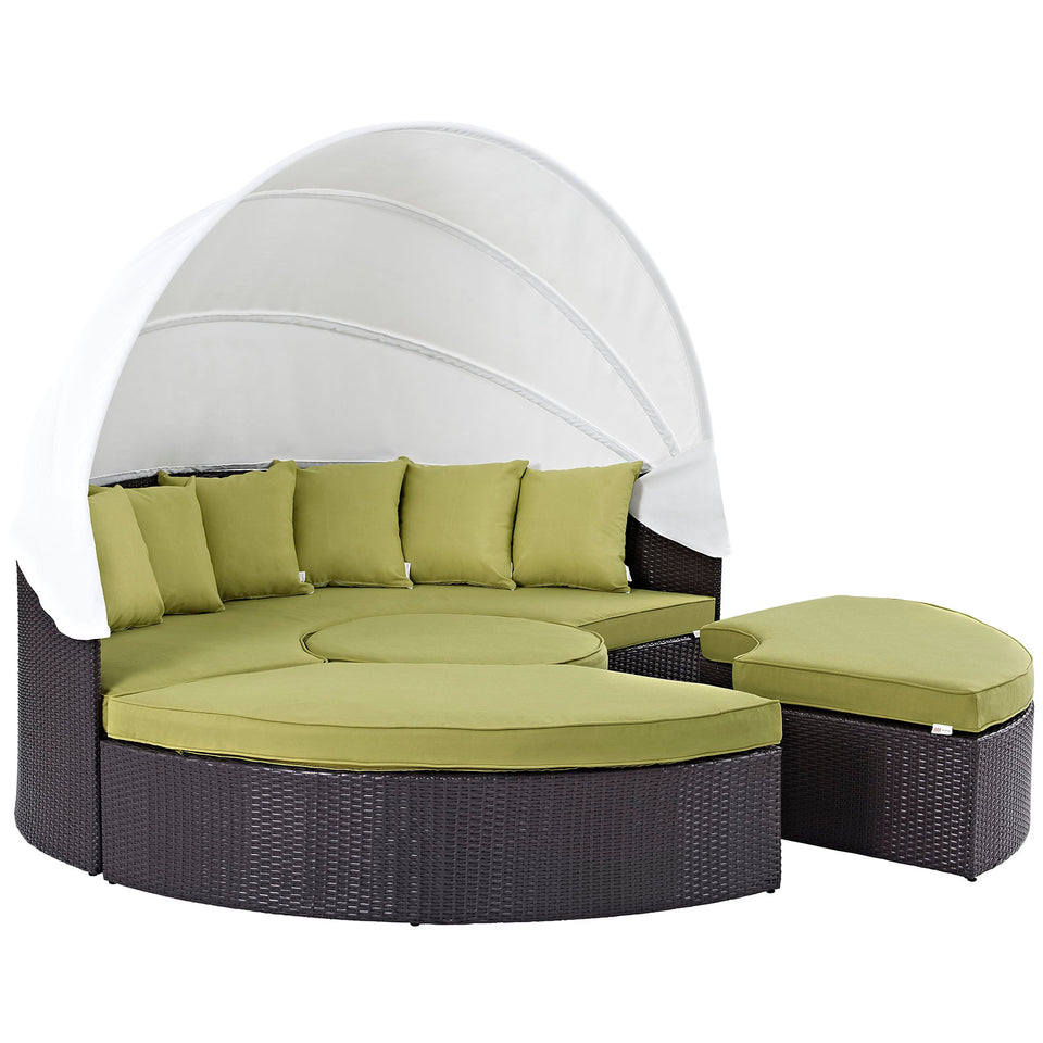 Convene Canopy Outdoor Patio Daybed.