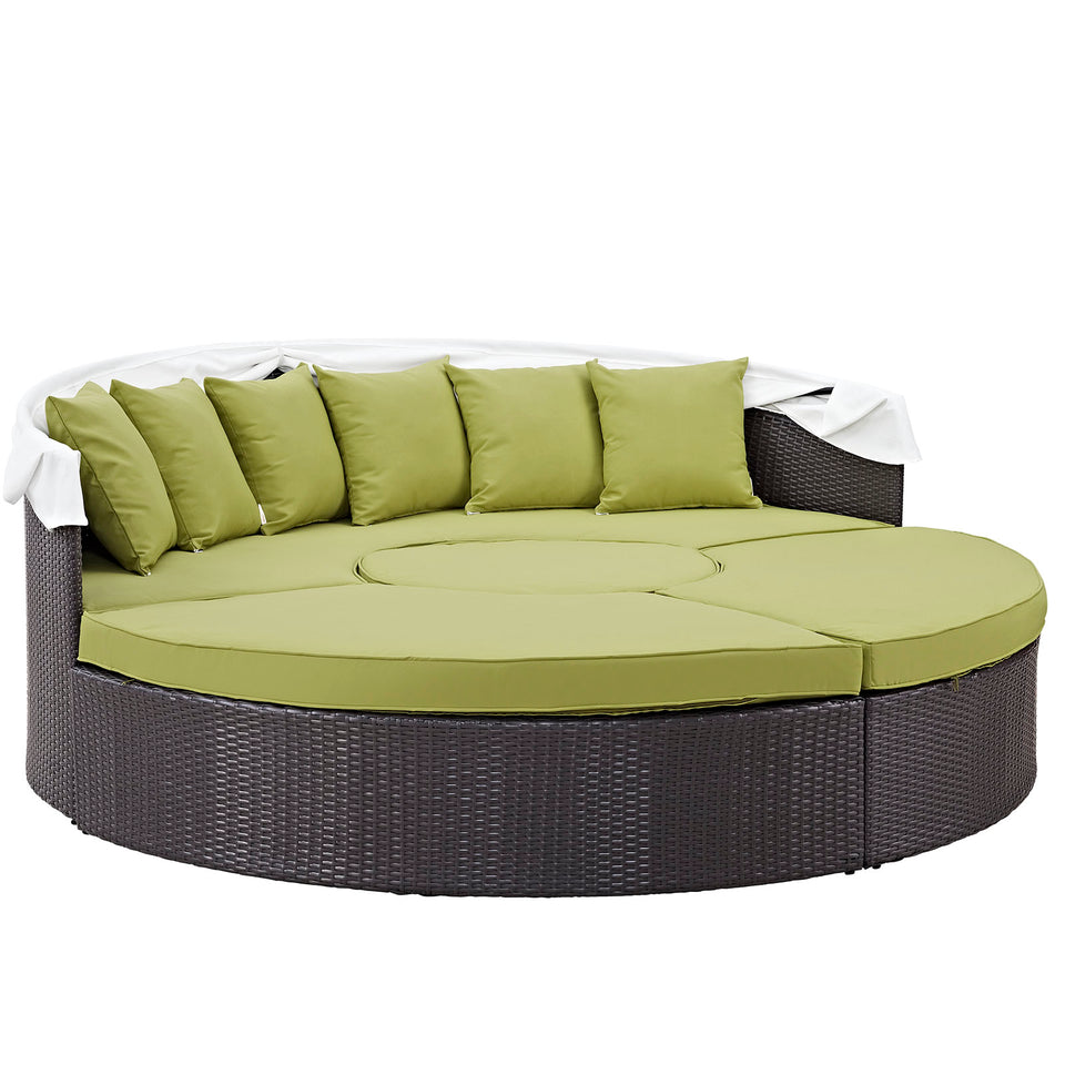 Convene Canopy Outdoor Patio Daybed.