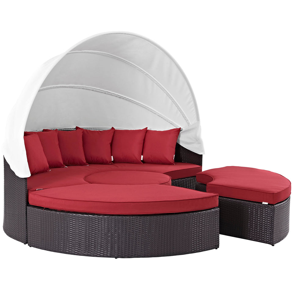 Convene Canopy Outdoor Patio Daybed.