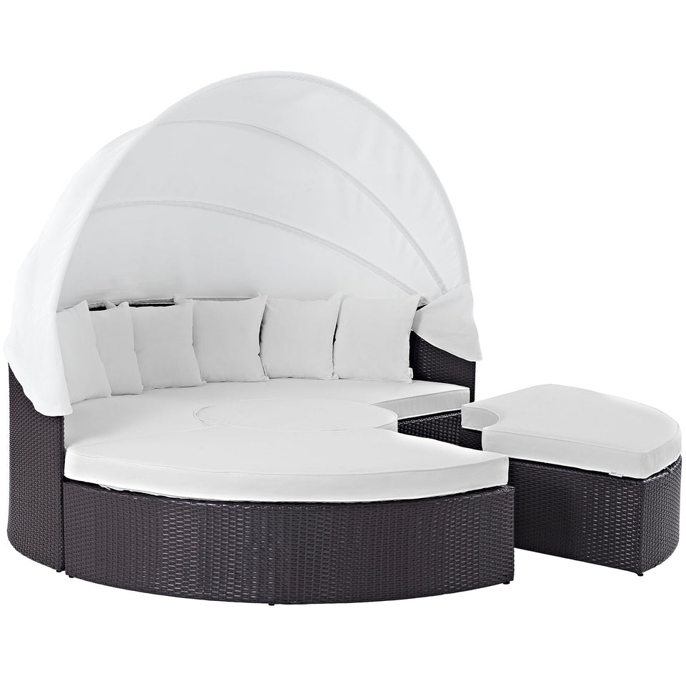 Convene Canopy Outdoor Patio Daybed.