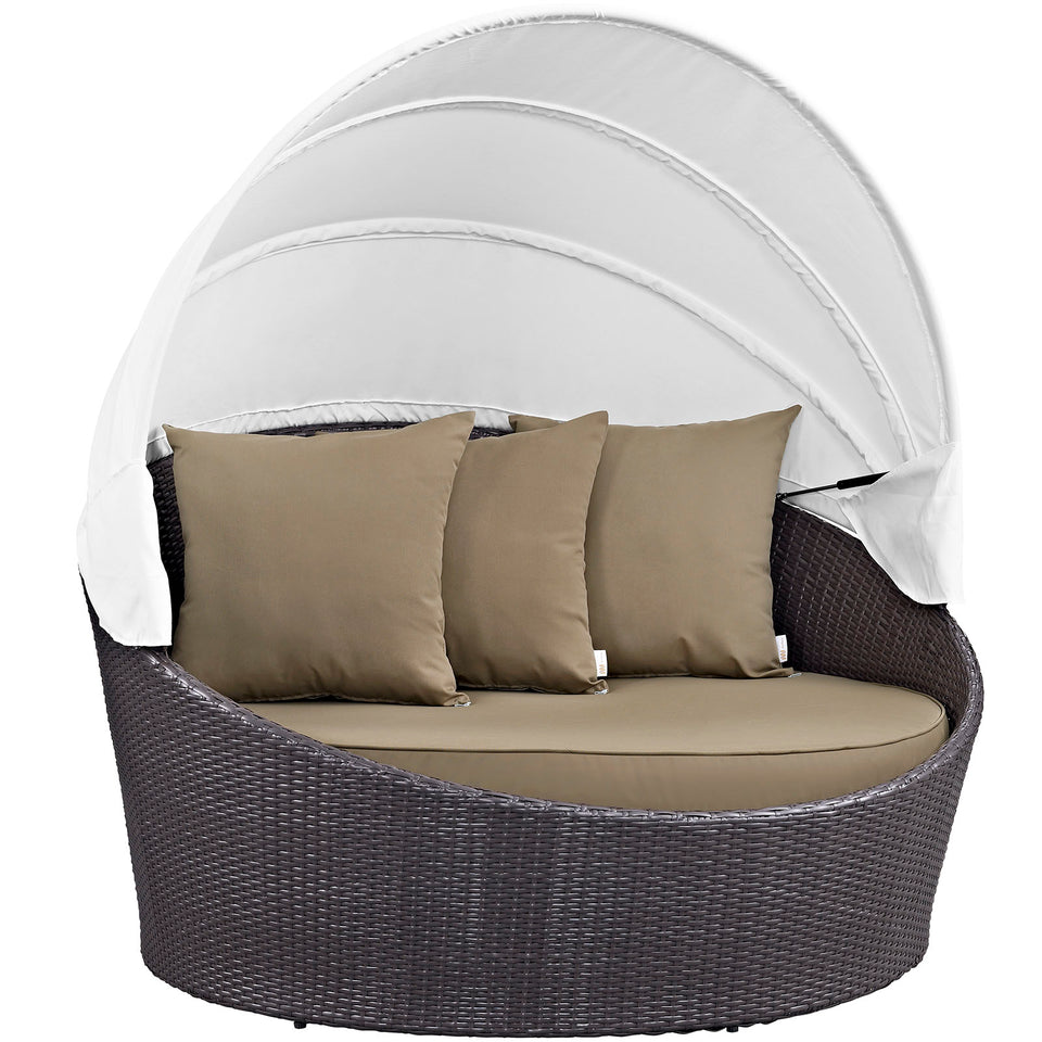Convene Canopy Outdoor Patio Daybed.