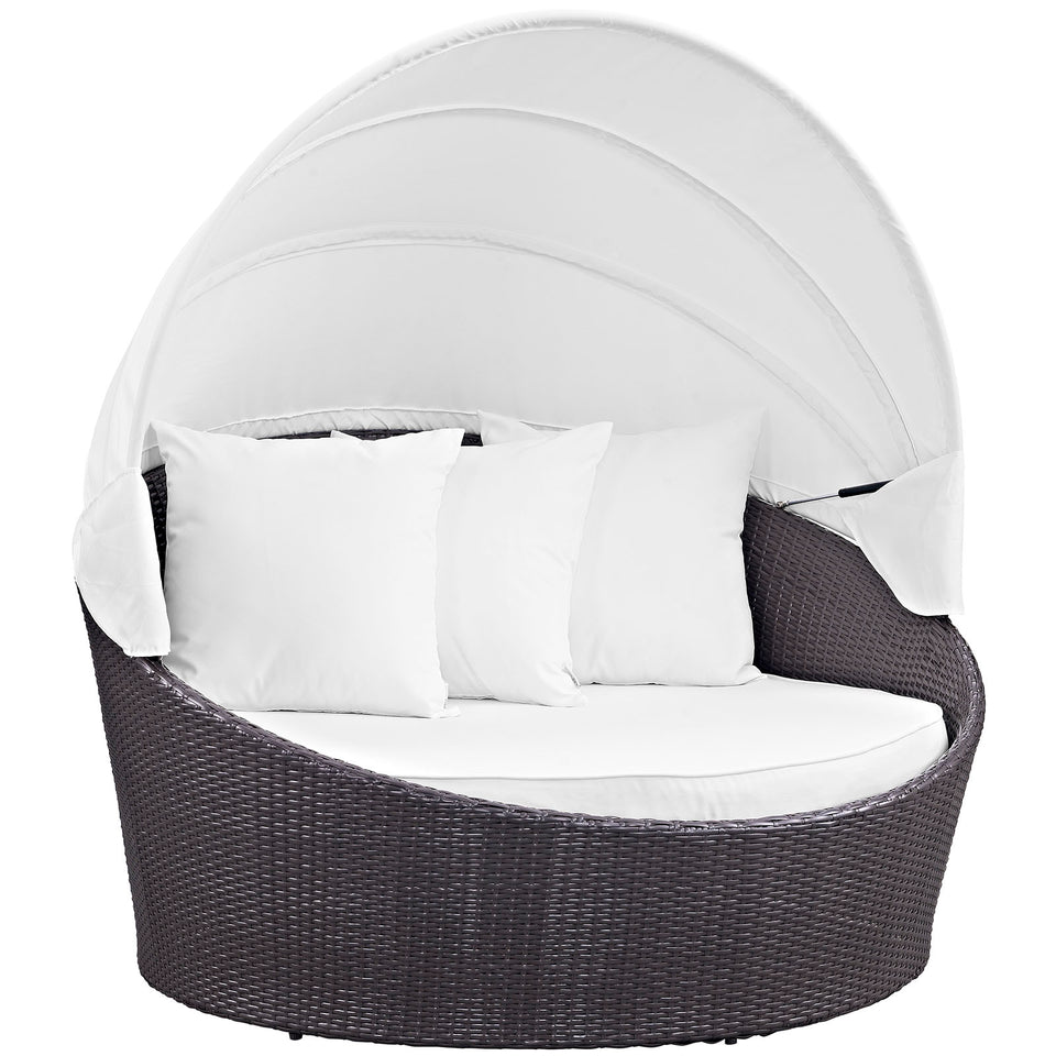 Convene Canopy Outdoor Patio Daybed.