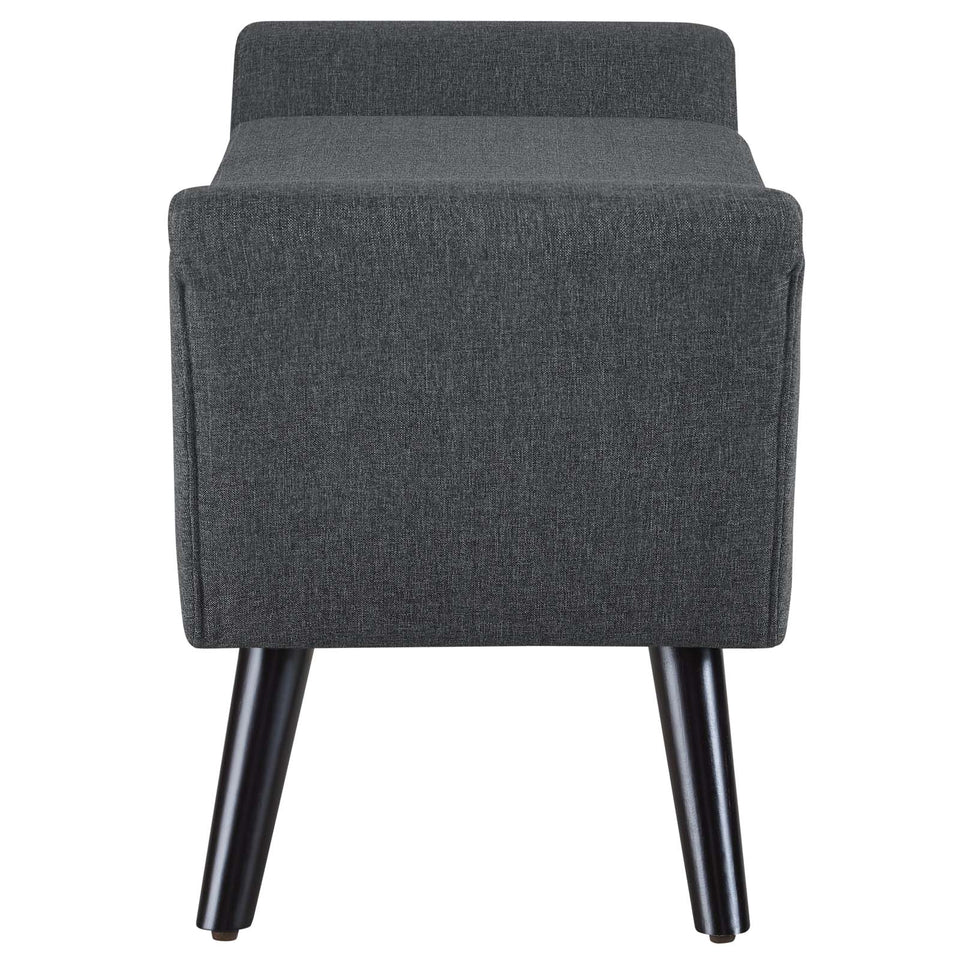 Gambol Upholstered Fabric Bench.