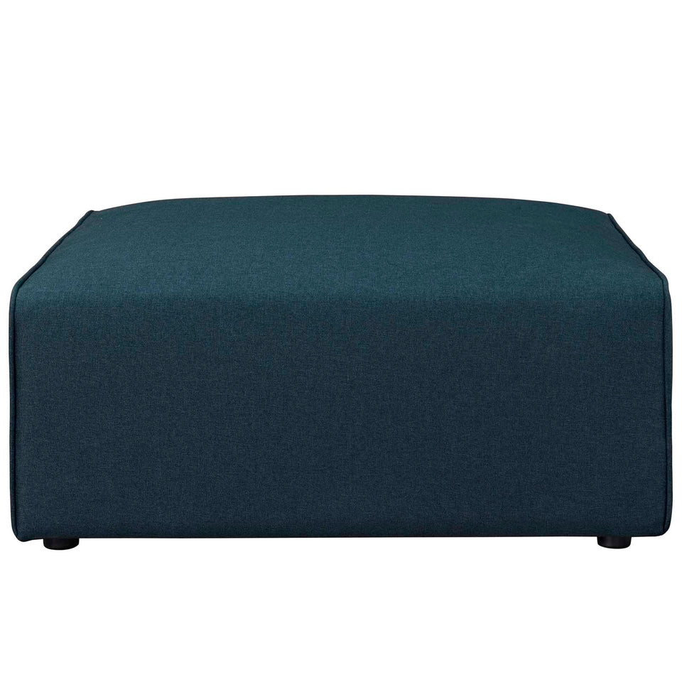 Mingle Fabric Ottoman.