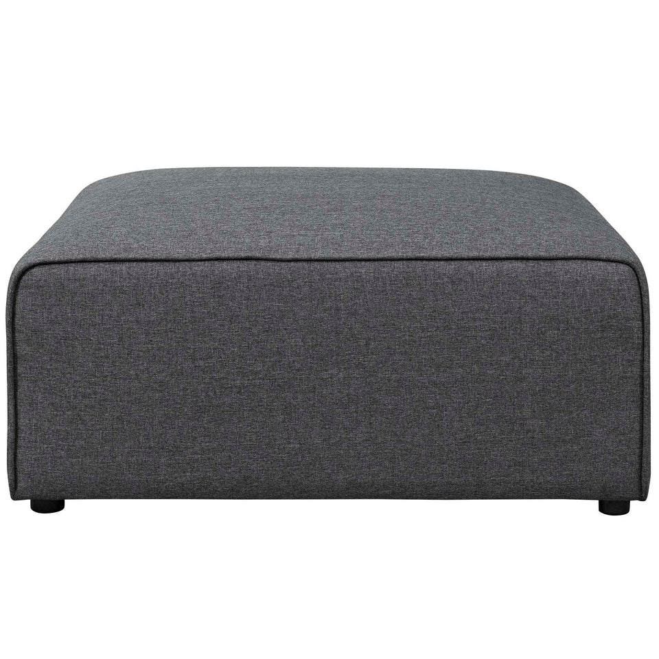 Mingle Fabric Ottoman.