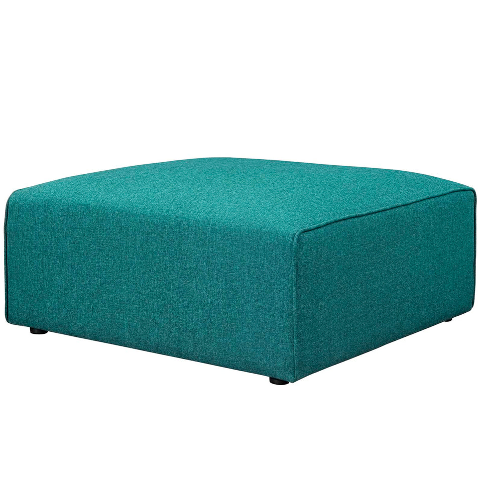 Mingle Fabric Ottoman.