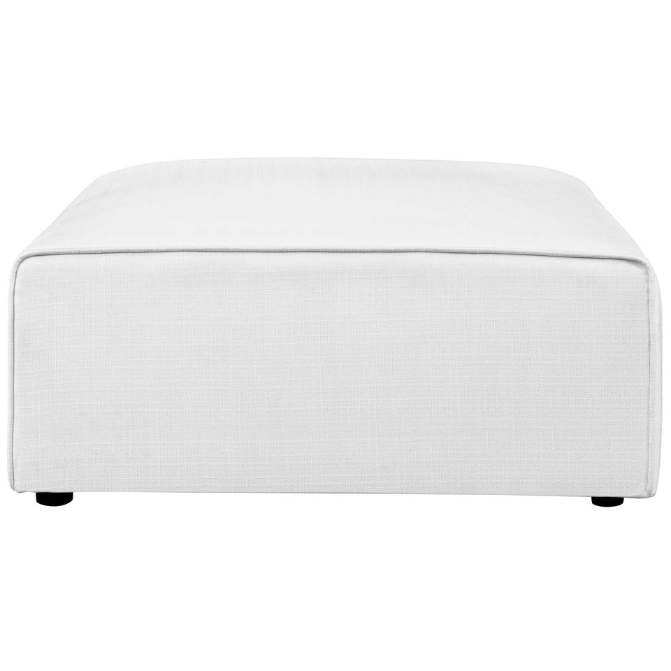 Mingle Fabric Ottoman.