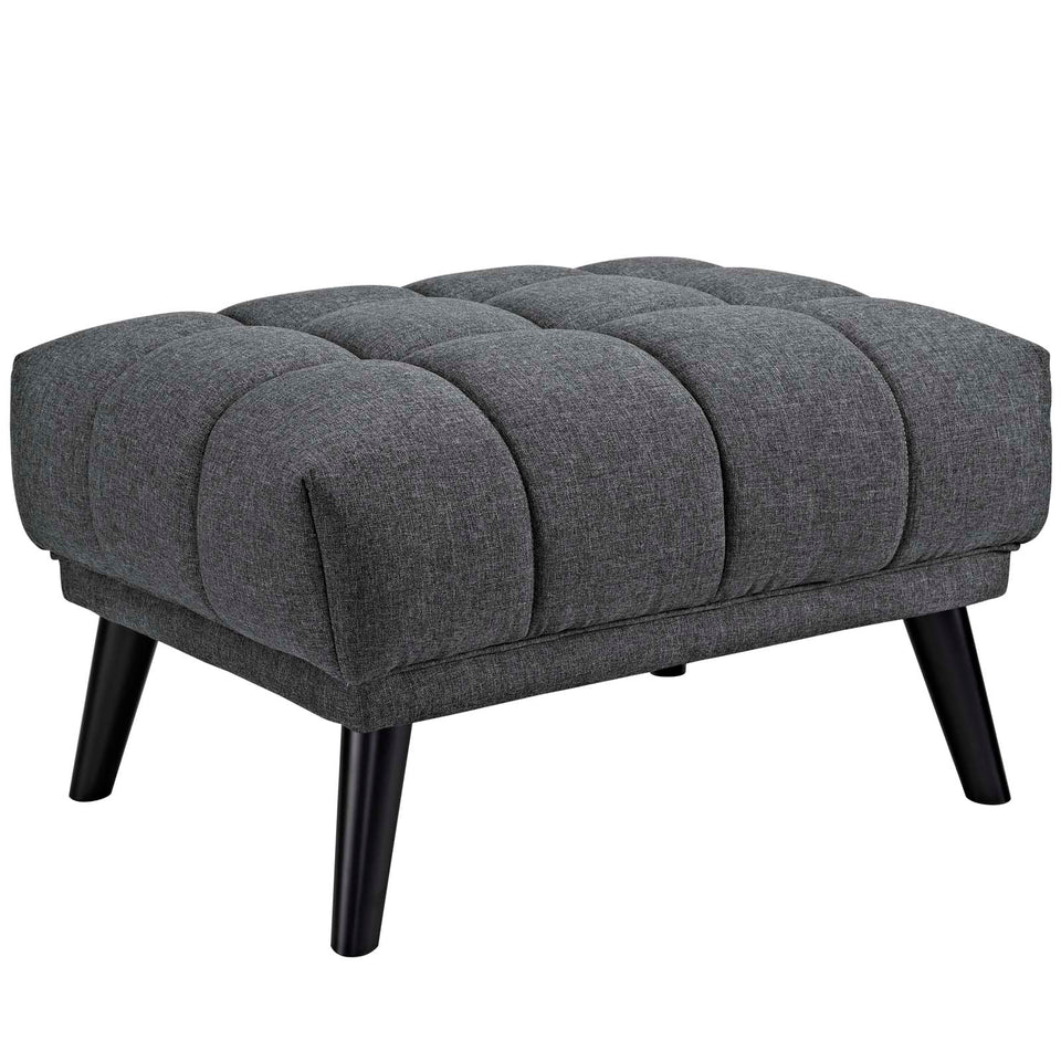 Bestow Upholstered Fabric Ottoman.