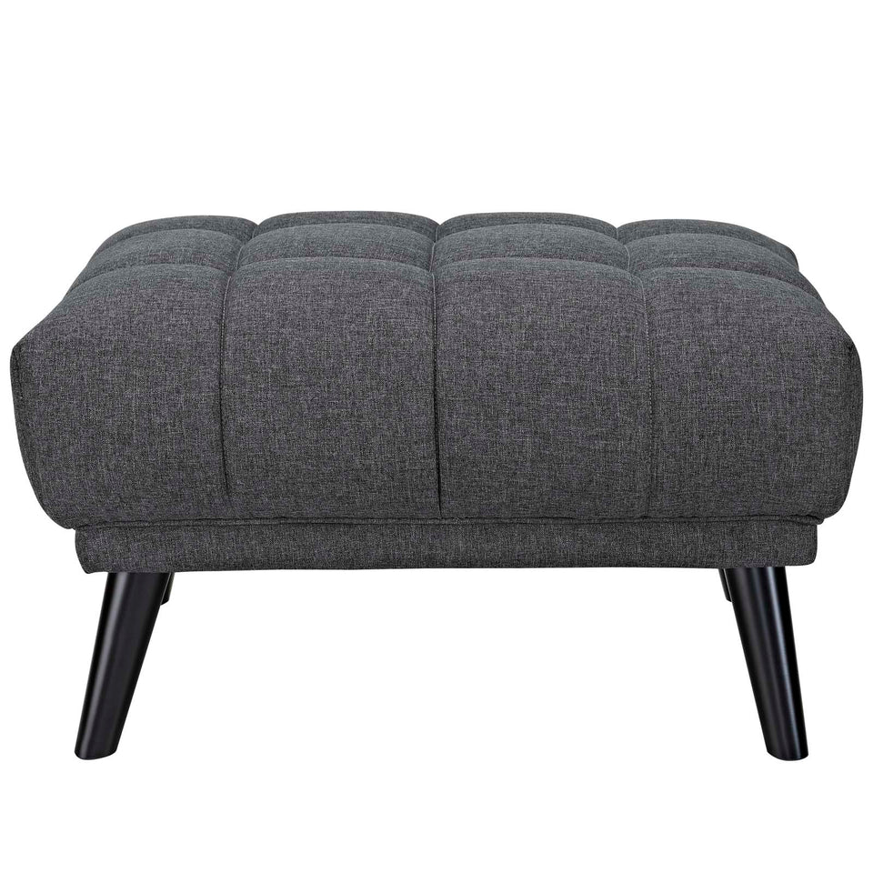 Bestow Upholstered Fabric Ottoman.