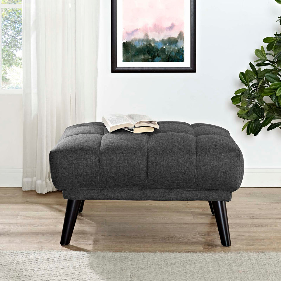 Bestow Upholstered Fabric Ottoman.