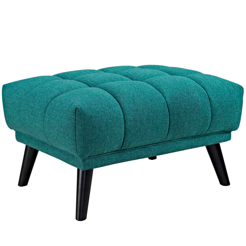 Bestow Upholstered Fabric Ottoman.