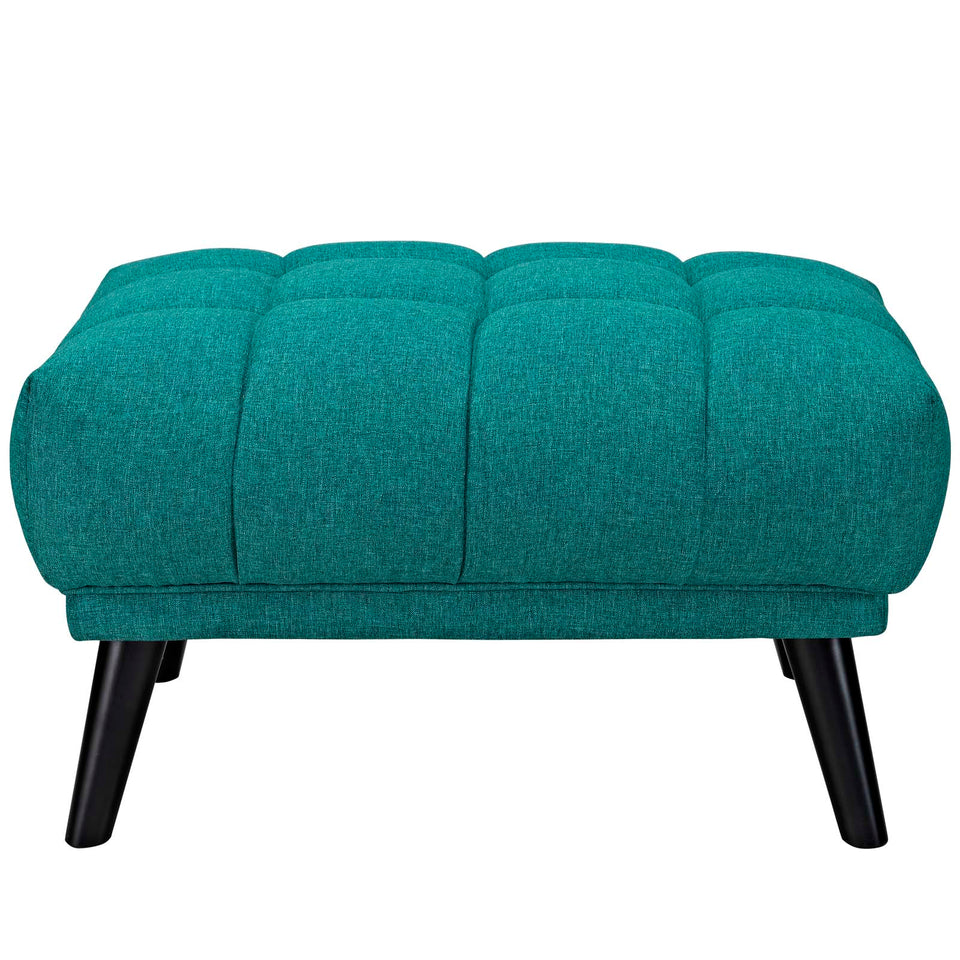 Bestow Upholstered Fabric Ottoman.