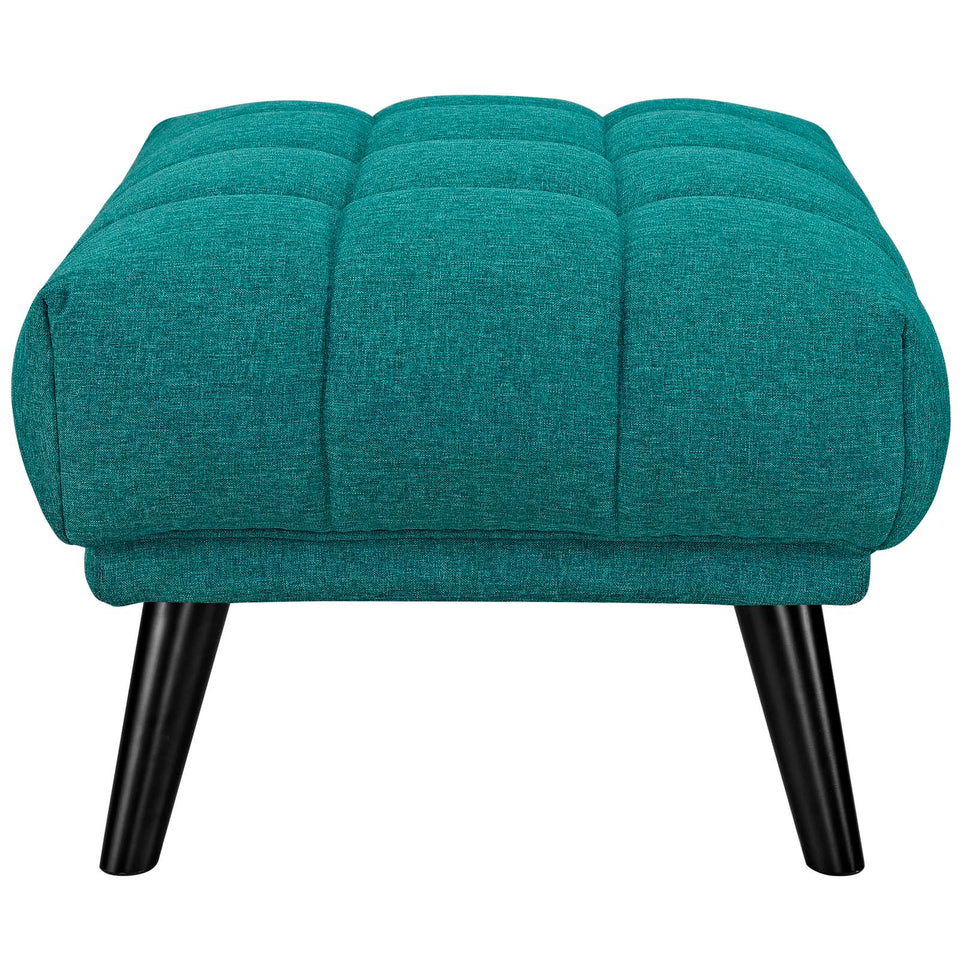 Bestow Upholstered Fabric Ottoman.
