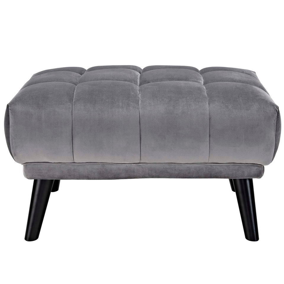 Bestow Performance Velvet Ottoman.