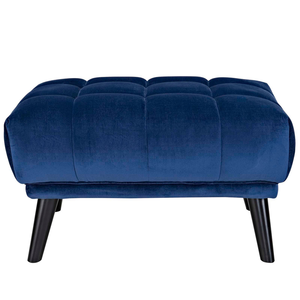 Bestow Performance Velvet Ottoman.