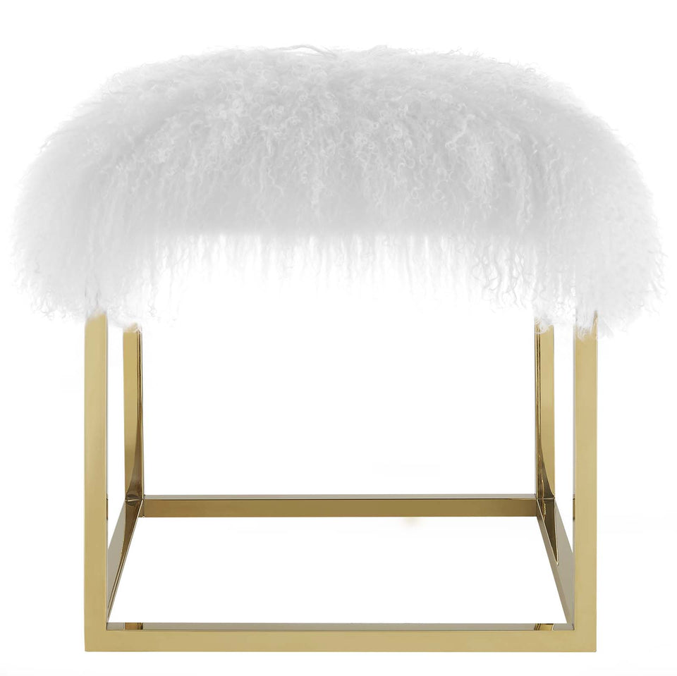 Anticipate Ottoman in Gold White.