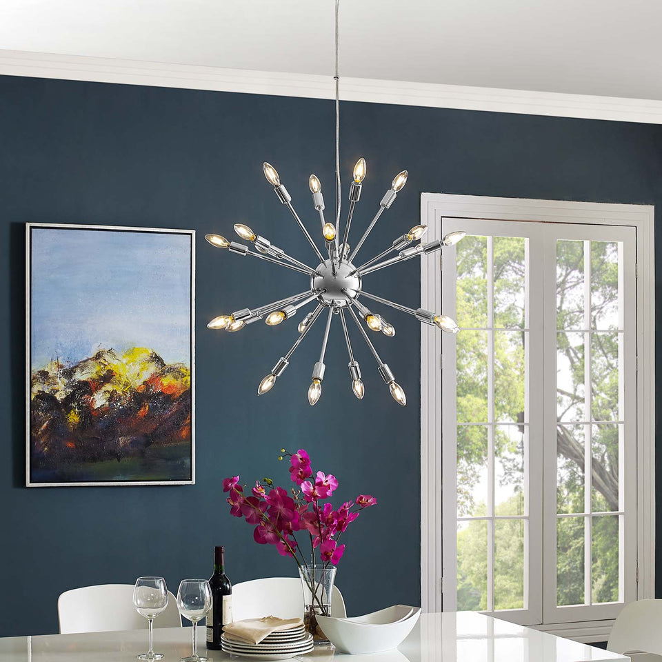 Gamut Metal Chandelier.