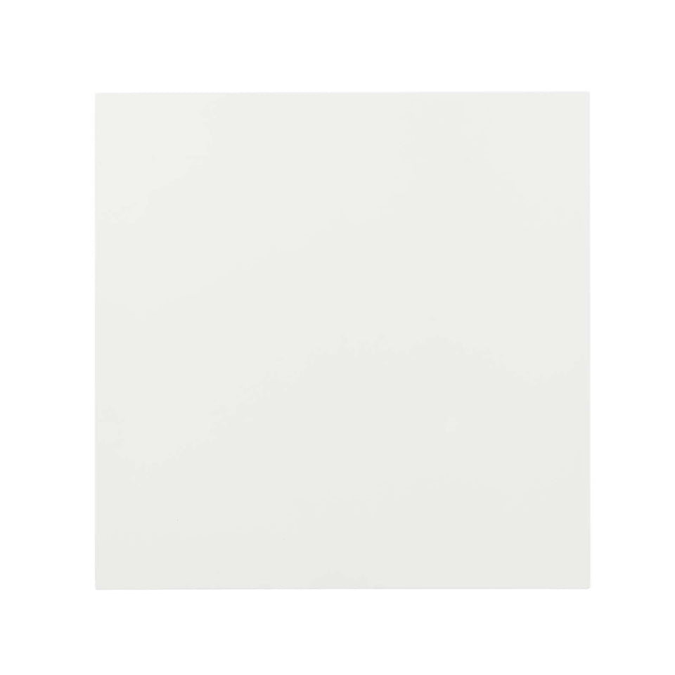 Lippa 28" Square Wood Top Bar Table in Rose White.