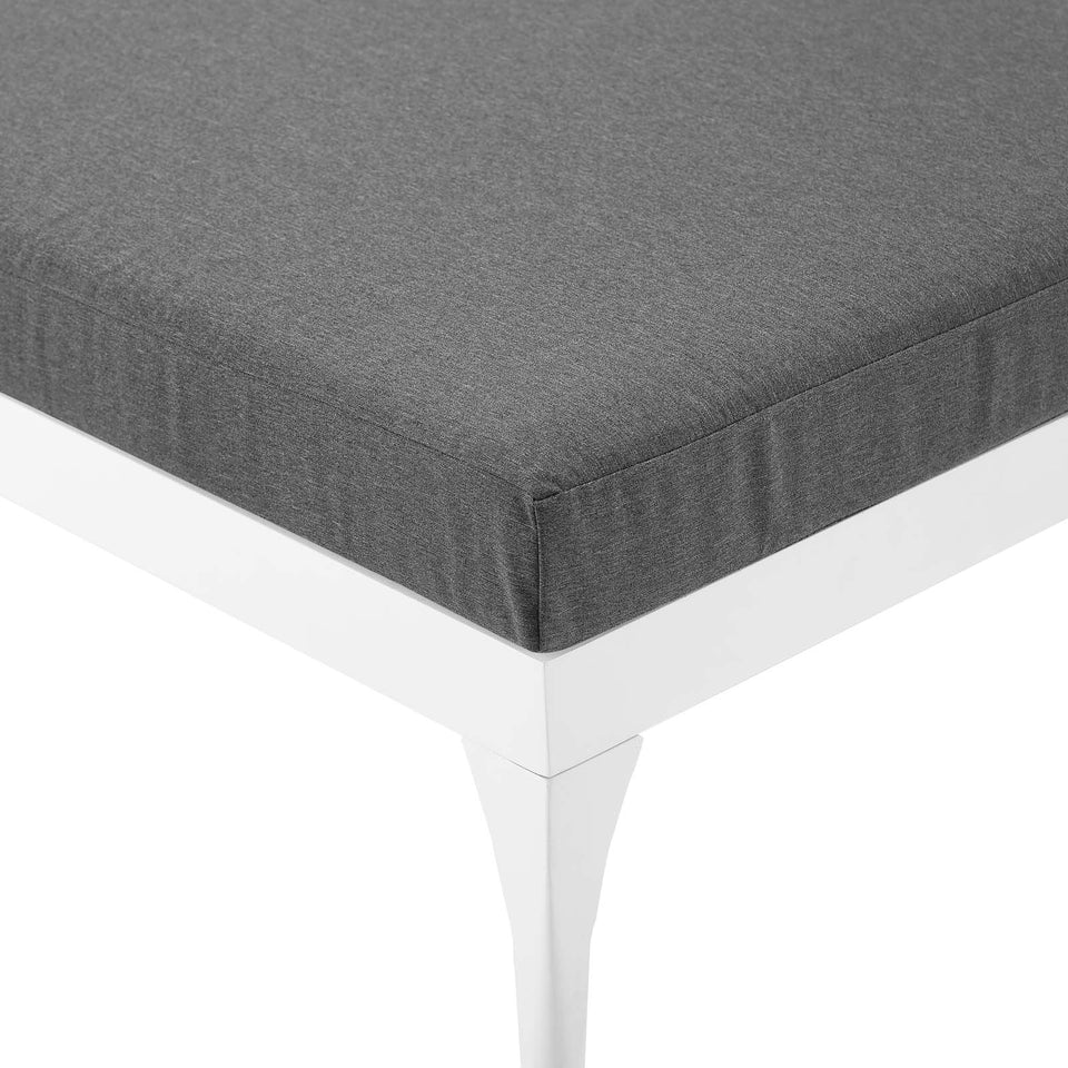 Perspective Cushion Outdoor Patio Chaise Lounge Chair.