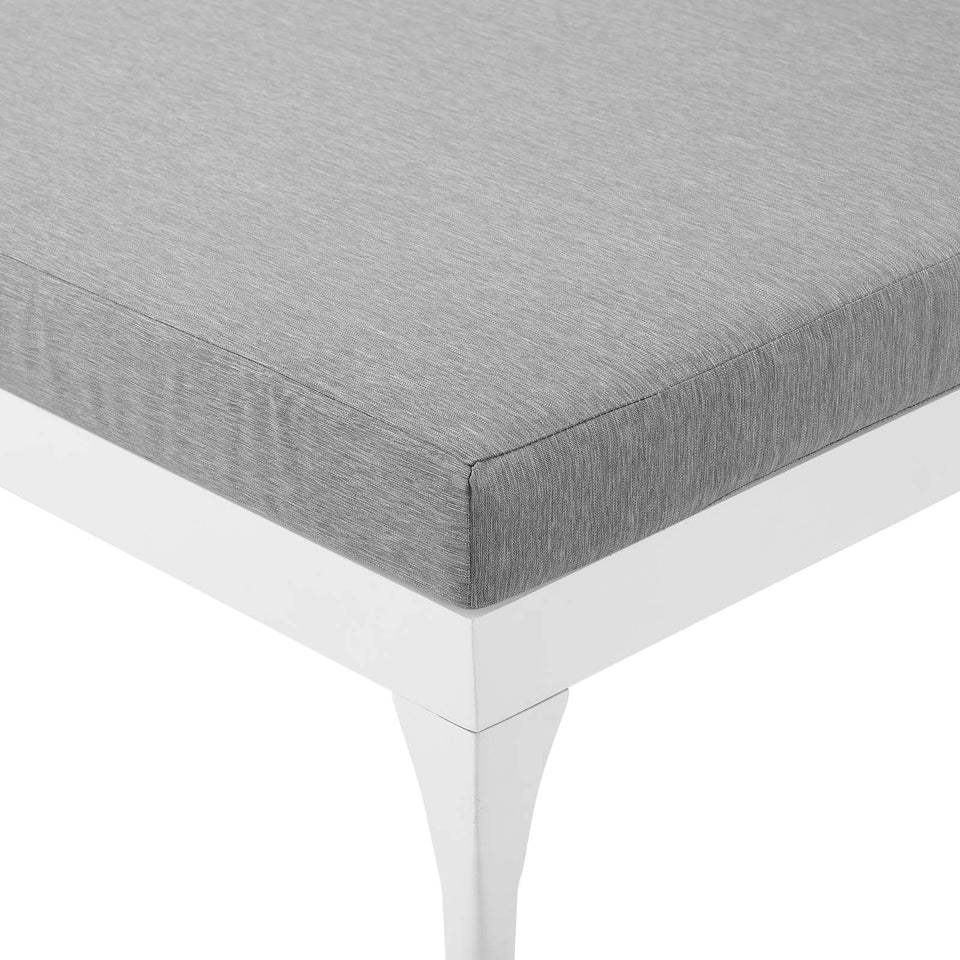 Perspective Cushion Outdoor Patio Chaise Lounge Chair.
