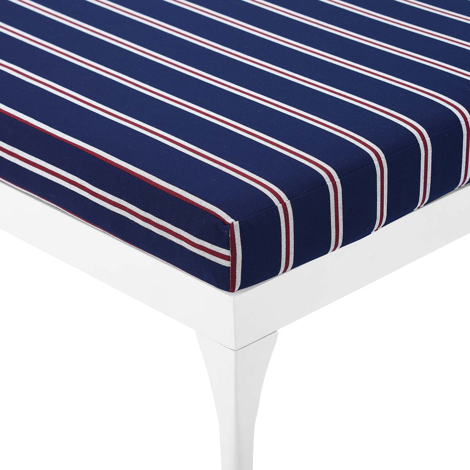 Perspective Cushion Outdoor Patio Chaise Lounge Chair.