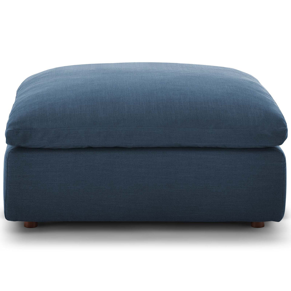 Commix Down Filled Overstuffed Ottoman.