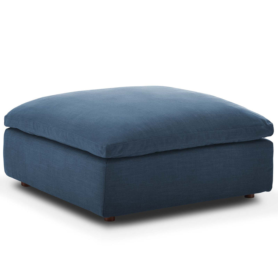 Commix Down Filled Overstuffed Ottoman.