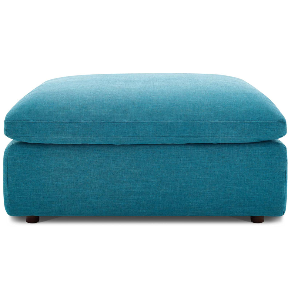 Commix Down Filled Overstuffed Ottoman.