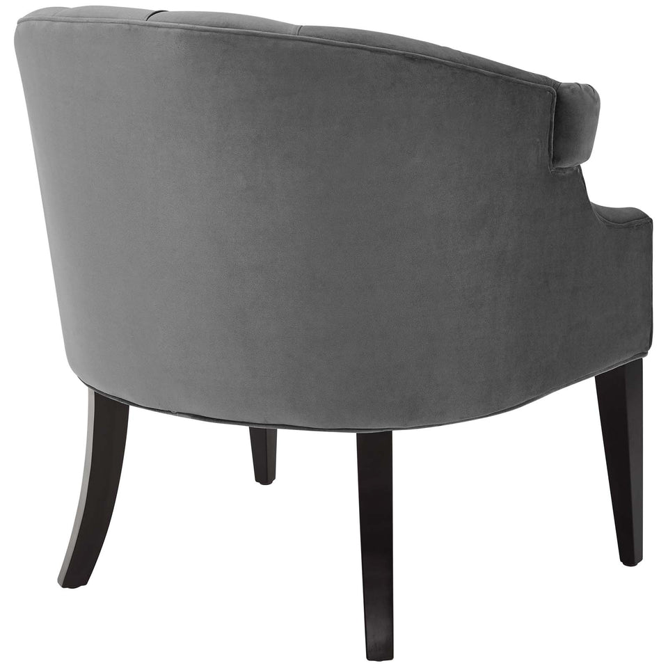 Precept Accent Performance Velvet Armchair.