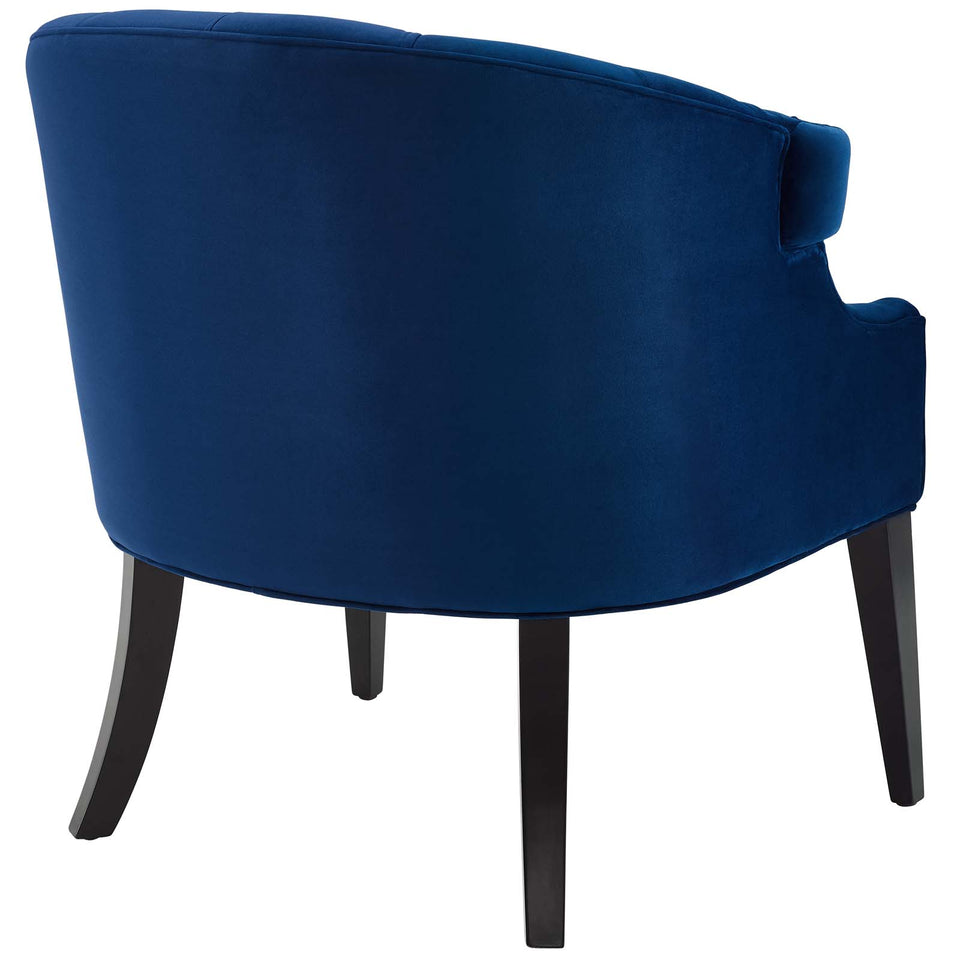 Precept Accent Performance Velvet Armchair.