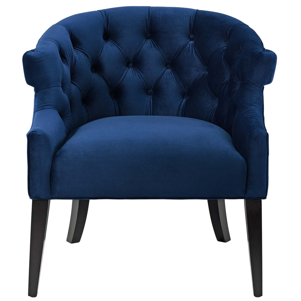 Precept Accent Performance Velvet Armchair.