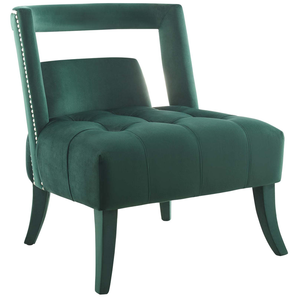 Honor Accent Lounge Performance Velvet Armchair.