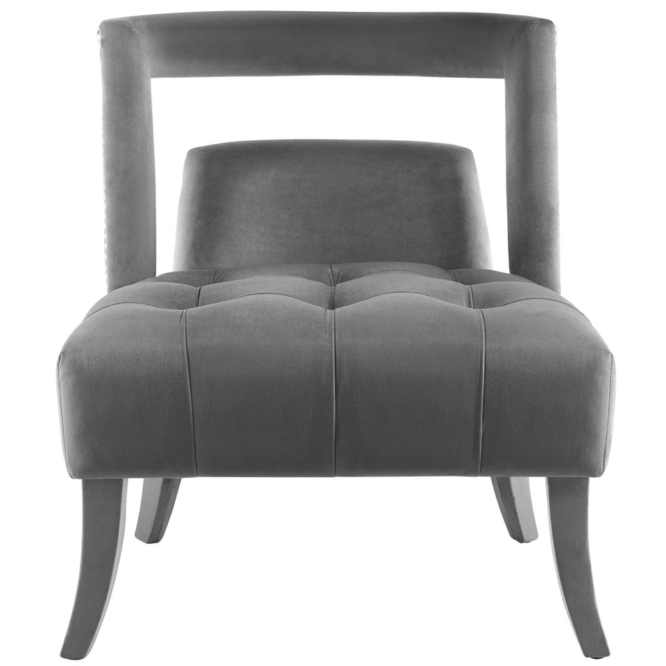 Honor Accent Lounge Performance Velvet Armchair.