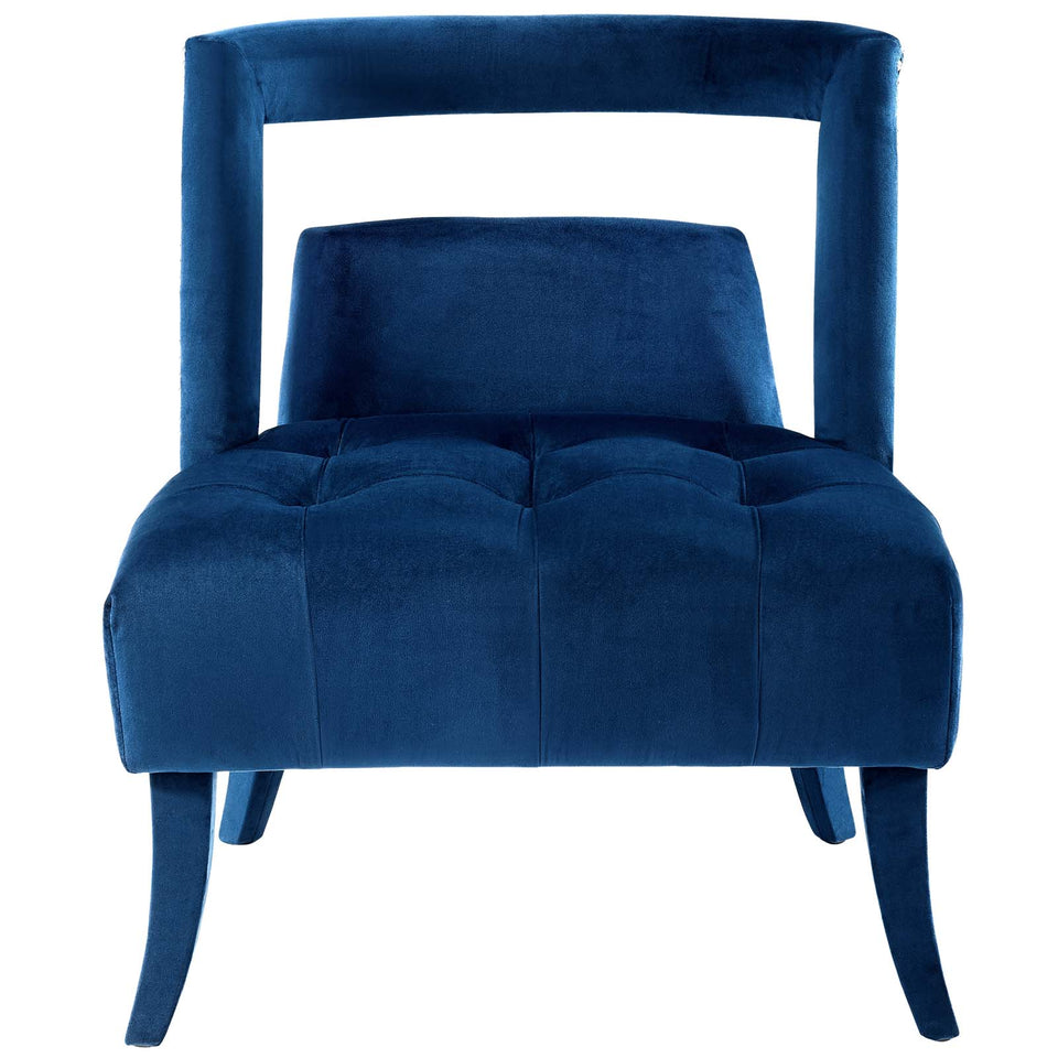 Honor Accent Lounge Performance Velvet Armchair.