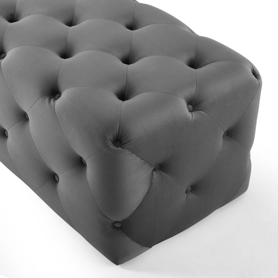 Anthem 48" Tufted Button Entryway Performance Velvet Bench.