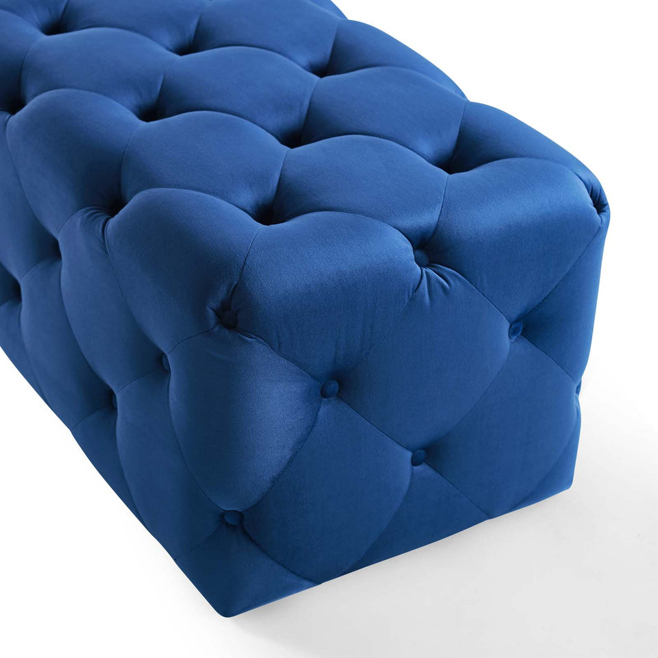 Anthem 48" Tufted Button Entryway Performance Velvet Bench.