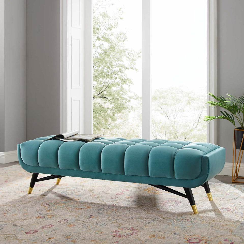 Adept 60" Performance Velvet Bench.
