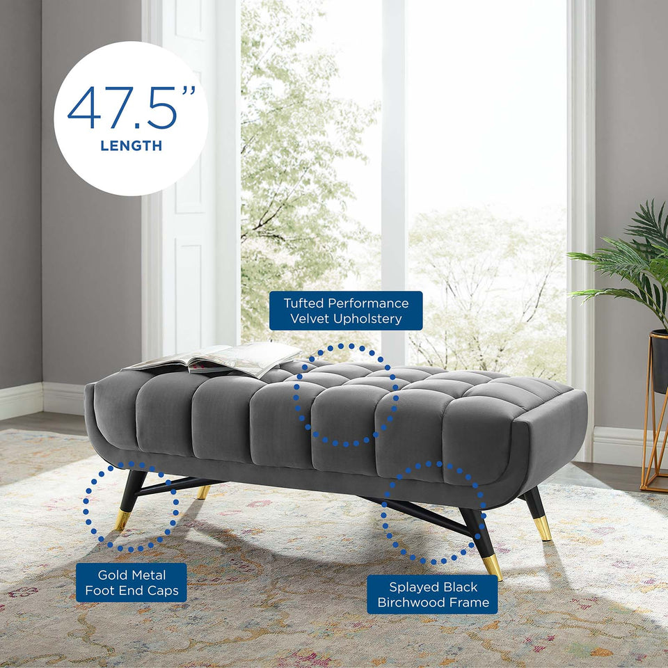 Adept 47.5" Performance Velvet Bench.