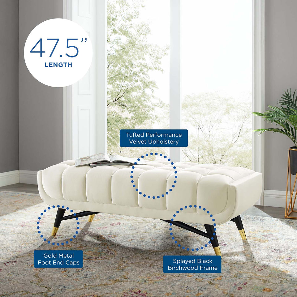 Adept 47.5" Performance Velvet Bench.