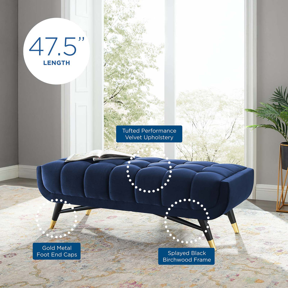 Adept 47.5" Performance Velvet Bench.