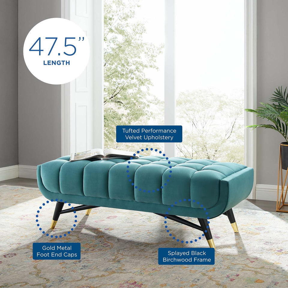 Adept 47.5" Performance Velvet Bench.