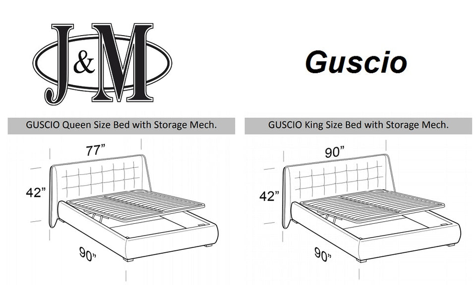 Guscio Premium Storage Bed.