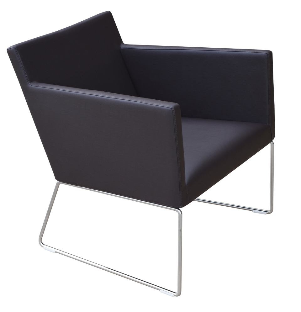 Harput Lounge Chair Sled Base.