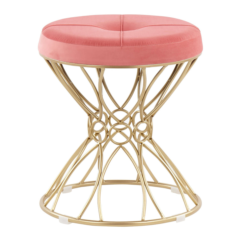 Jasmine Vanity Stool.