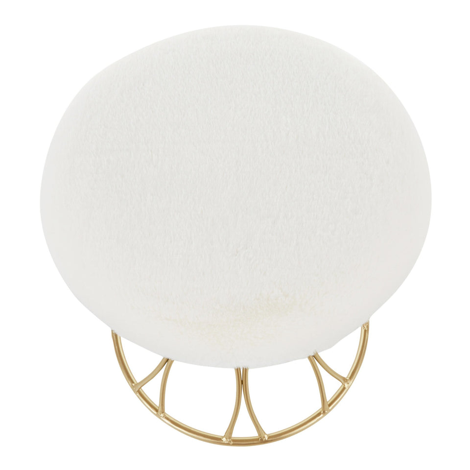 Jasmine Vanity Stool.